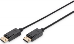 Cavo DisplayPort con blocco 4K 60 Hz, DP–DP, 3 m, nero