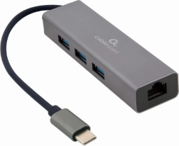 USB hub 3× USB 3.0 with gigabit network card