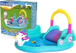 Parco giochi acquatico gonfiabile unicorno 274 × 198 × 137 cm BESTWAY
