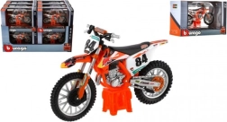 Motorcycle Replica KTM 450 SX-F Factory Edition 2018 by Bburago