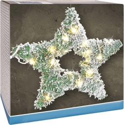 LED Star Light, 58 cm, Snowy Pine