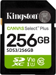 SD Memory Card 256GB Canvas Select Plus Gen3 150MB/s