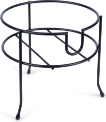 Kovinsko stojalo za pipo na napitni dozer, črno, 20 cm