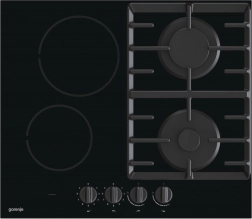 Combined Ceramic-Gas Cooktop