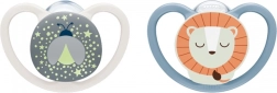 Ciucci NUK Perfect Match Air Night Firefly/Lion 0–6 mesi, 2 pz