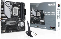Asus prime b650m-a wifi ii carte mère micro-atx avec am5 et ddr5