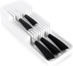 Organizer bianco per coltelli da cassetto 39 × 14,5 × 7,5 cm VILDE