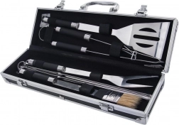 Jeklen set žarnega pribora v kovčku, 9 delov