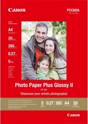 Carta fotografica Canon Plus Glossy II A4