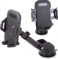 Supporto auto regolabile da parabrezza per telefono e GPS