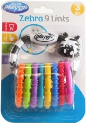 Toy for Children Playgro Zebra with Rings