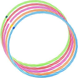 Šareni hula hoop za djecu, promjer 60 cm
