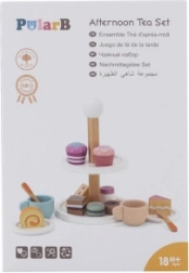 Set da tè pomeridiano in legno POLARB