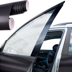 Samolepicí 4D karbonová fólie černá 1,52 × 30 m