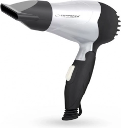 Asciugacapelli argento-nero