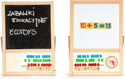 Educational Magnetic Board with Numbers and Abacus