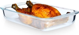 Üveg tepsiforma 25,5 × 15 × 4,5 cm, 1 l