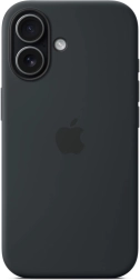 Silicone Case with MagSafe for iPhone 17 – Black
