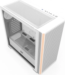 Case per PC DarkFlash DS900WS midi tower ATX, bianco, vetro temperato