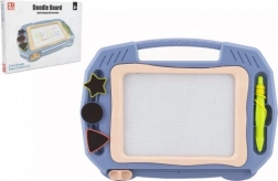 Magnetic drawing board blue for children