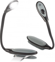 Lampada LED flessibile per la lettura con clip