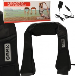 Shiatsu masažni ovratnik z gretjem za vrat, ramena in hrbet