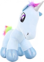 Unicorno di peluche viola