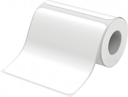 Toplotne nalepke NIIMBOT 100 × 100 mm, bele (75 etiket)