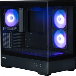 Case P30 V2 MicroATX Mini Tower 3 RGB Fans BL