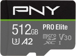 Pny pro elite microsdxc 512 gb paměťová karta