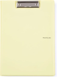 Dvojdeska A4 Pastelini jaune support plastique