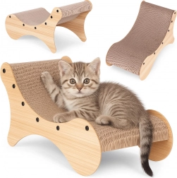 Scratching Post and Lounger for Cats Petsi