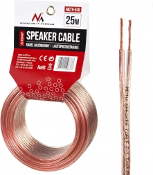 Kabel głośnikowy 25 m Maclean 2x1,5 mm2