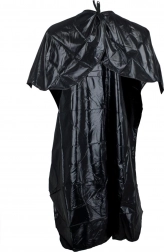 Mantella da parrucchiere universale per colorazione e taglio capelli nera