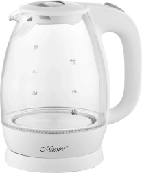 Glass Electric Kettle Maestro 1.7 L, 2200 W