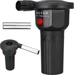 Električni pihalnik za žar, kamin in kurišče