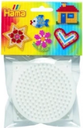 Podkładki do koralików do zaprasowywania Hama MIDI – kółko, kwadrat i sześciokąt, 3 szt.