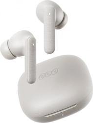 Wireless Earphones QCY Buds T43 with ENC in White Color