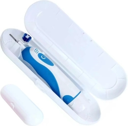 Cestovné puzdro na elektrickú kefku biele