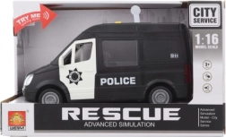 Politieauto op batterijen