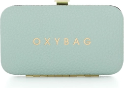 Podróżny zestaw do manicure Leather Mint