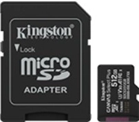 Scheda di memoria microSD 512GB Canvas Select+ con adattatore