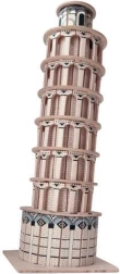 Woodcraft Wooden 3D Puzzle Leaning Tower