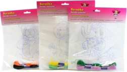 Set da ricamo con due immagini