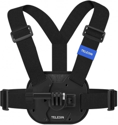 Telesin borstband voor actioncamera’s met snelkoppeling