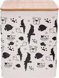 Contenitore in metallo per mangime 1,7 l