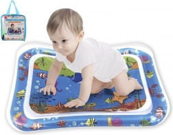 Tappetino ad acqua gonfiabile con animaletti marini 65 × 48 cm con pompetta