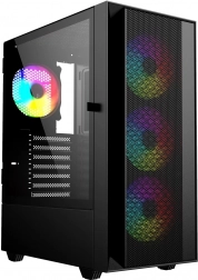 Case per computer midi tower Fornax 4000 ARGB nero