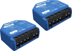 Set of 2 smart relays shelly 1 gen3 with wi‑fi and bluetooth