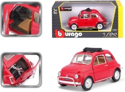 Bburago 1:24 Fiat 500L (1968) Rosso